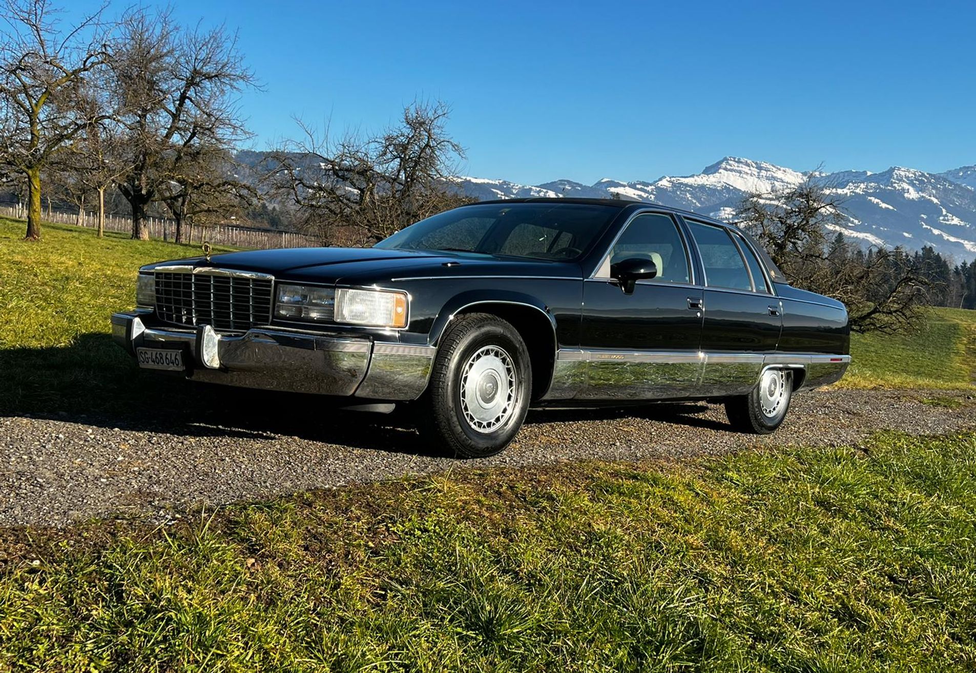 Example Cadillac Fleetwood Diplomatic Car UAE